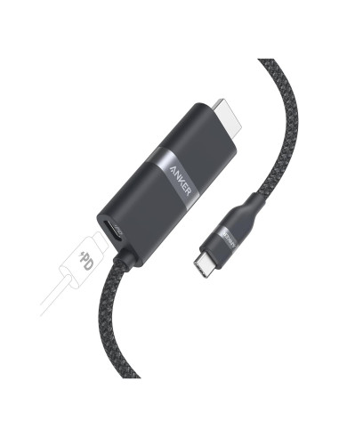 Adaptador USB-C a HDMI Anker Nano 0.91m 4K 140W Carga Rápida