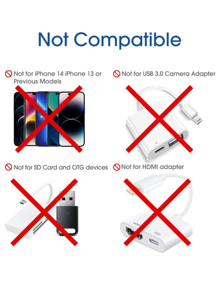 Adaptador Lightning a USB C TechMatte para iPhone 16/15 y Auriculares Adaptador Lightning a USB C TechMatte para iPhone 16/15 y Auriculares