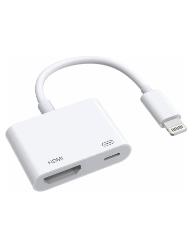 Adaptador Lightning a HDMI Veetone 1080P para iPhone y iPad