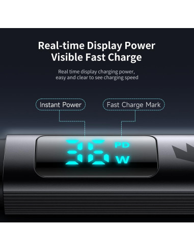 Adaptador USB-C a Lightning 36W Mcdodo Carga Rápida PD