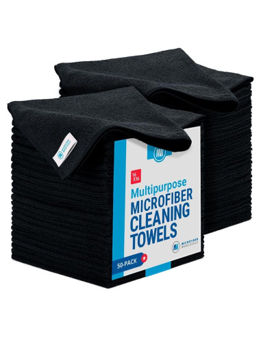 Toallas de Microfibra Económicas Microfiber Wholesale 40.64 cm - 50 Unidades