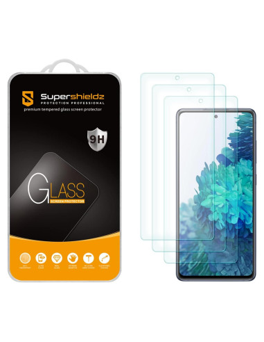 Protector de Pantalla Vidrio Templado Supershieldz para Samsung Galaxy S20 FE 5G - 3 Unidades