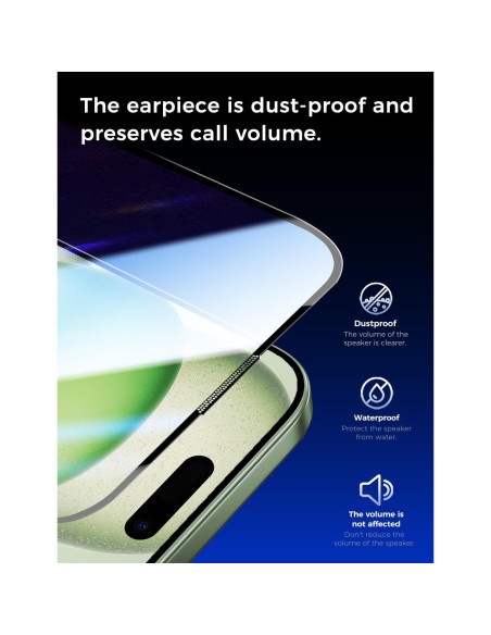 Protector de Pantalla Vidrio Templado MAGIC JOHN para iPhone 15 Plus 6.7" Protector de Pantalla Vidrio Templado MAGIC JOHN para iPhone 15 Plus 6.7"