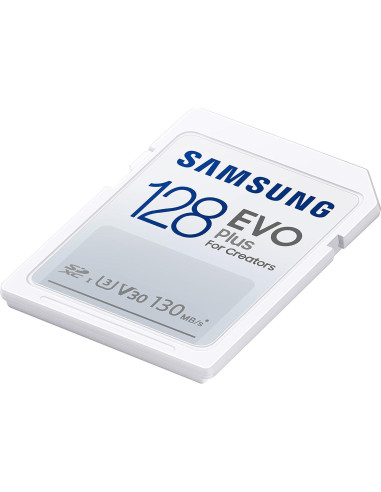 Tarjeta SDXC Samsung EVO Plus 128GB 130MB/s Full HD 4K