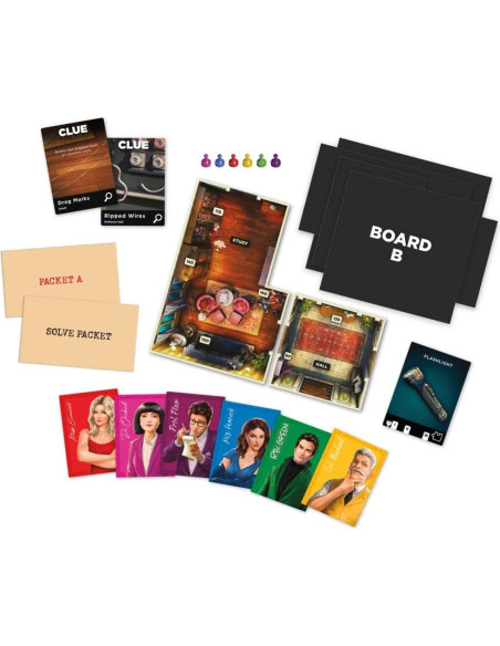 Juego de Mesa Clue Traición en la Mansión Tudor - Escape y Misterio Juego de Mesa Clue Traición en la Mansión Tudor - Escape y Misterio