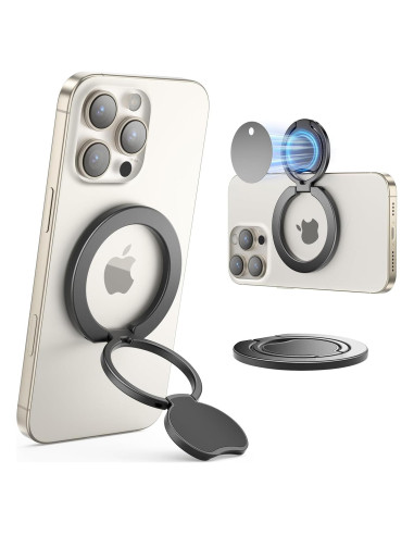 Soporte Magnético Doble Cara SUPERONE para iPhone 16/15/14/13/12