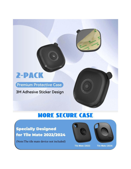 Funda Adhesiva Impermeable para Tile Mate 2024 - 2 Pack Funda Adhesiva Impermeable para Tile Mate 2024 - 2 Pack