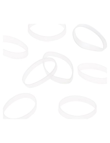 Sujetacables de Silicona ONLYKXY 100 Piezas 20 mm Transparente Sujetacables de Silicona ONLYKXY 100 Piezas 20 mm Transparente