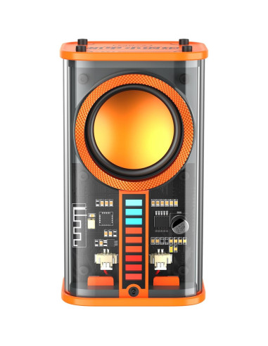 Altavoz Bluetooth Inalámbrico ZAKJ K07 Mini con Luces LED