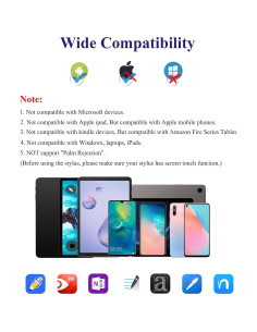 Lápiz Estilográfico CMARS para Android y iPhone - Negro 2