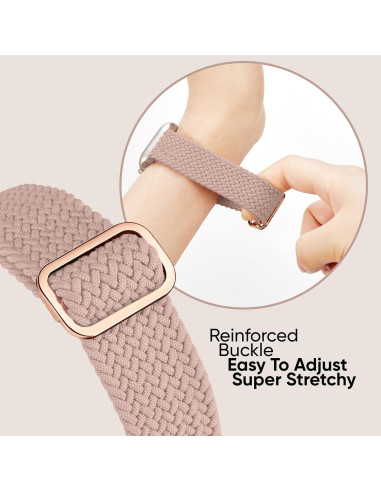 Paquete de 6 bandas elásticas Knossen para Apple Watch 38-49mm