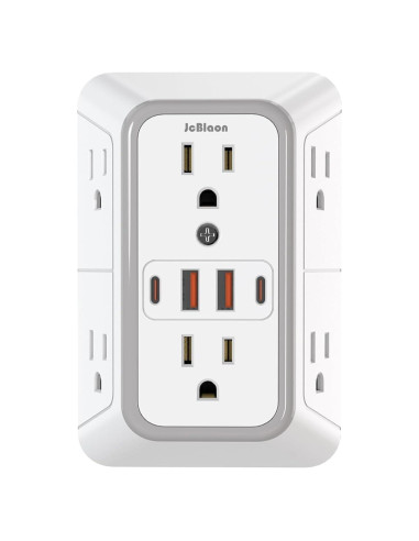 Cargador de Pared USB ZHONGSHAN 6 Salidas 4 Puertos 1050J