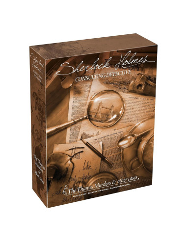 Juego de Mesa Sherlock Holmes Detective Consultor - Misterios Victorianos para 1-8 Jugadores, 90 Min