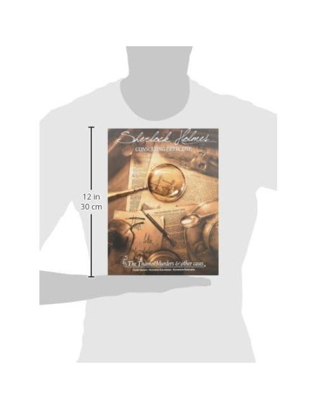 Juego de Mesa Sherlock Holmes Detective Consultor - Misterios Victorianos para 1-8 Jugadores, 90 Min Juego de Mesa Sherlock Holmes Detective Consultor - Misterios Victorianos para 1-8 Jugadores, 90 Min