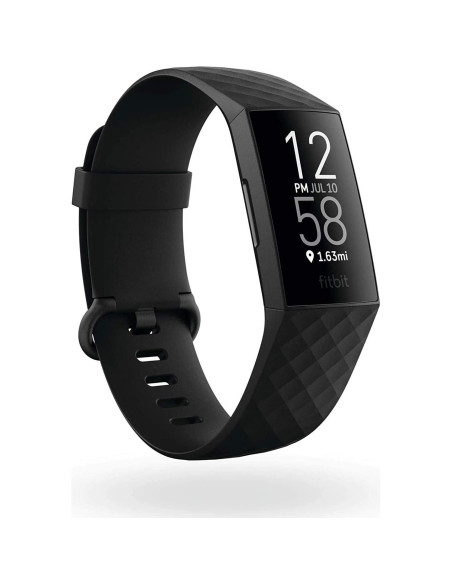 Rastreador de Fitness Fitbit Charge 4 Negro GPS 50M Rastreador de Fitness Fitbit Charge 4 Negro GPS 50M