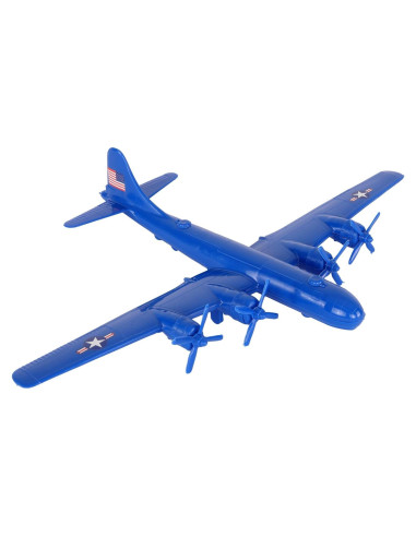 Avión Bombardero TimMee B-29 Superfortress Azul 24.77cm