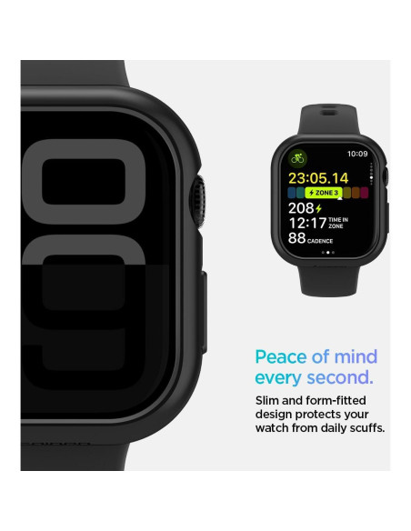 Funda Spigen Thin Fit para Apple Watch Series 10 46mm - Negro Funda Spigen Thin Fit para Apple Watch Series 10 46mm - Negro