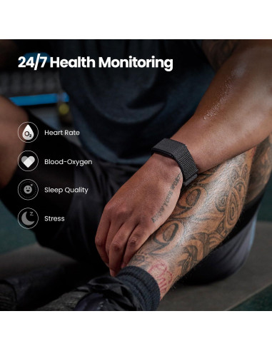 Pulsera de Fitness Amazfit Helio con Monitor de Frecuencia Cardíaca
