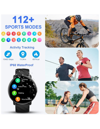 Reloj Inteligente OWMSIC S51 Pantalla Táctil 1.39" Bluetooth