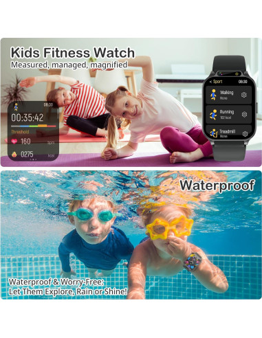 Reloj Inteligente para Niños Tixpc Impermeable 1.85" HD