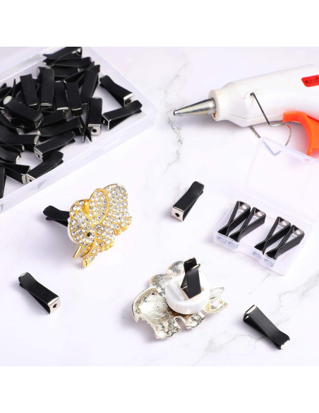 Clips de Ventilación para Coche Frienda 130 Pcs Negro Clips de Ventilación para Coche Frienda 130 Pcs Negro