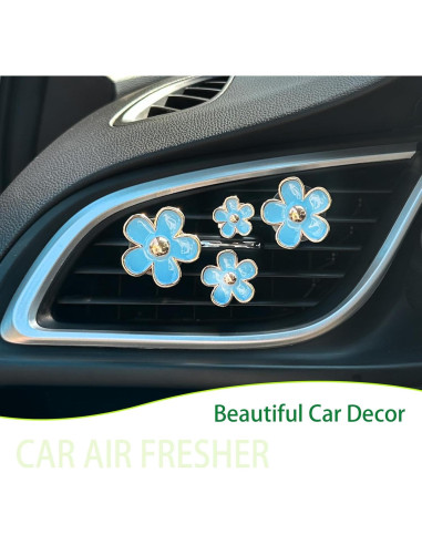 Clips de Ventilación para Auto ORIESSE - 4 Piezas con Fragancia
