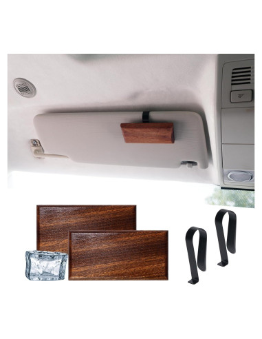 Ambientador de Auto Sapele 2 Pcs - Eliminador de Olores Brisa Helada
