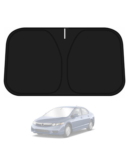 Protector Solar D-Lumina para Parabrisas Honda Civic 2006-2011 Protector Solar D-Lumina para Parabrisas Honda Civic 2006-2011