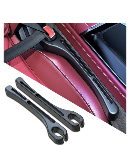 Organizador de Espacio entre Asientos de Coche Piburth 2PCS Negro Organizador de Espacio entre Asientos de Coche Piburth 2PCS Negro