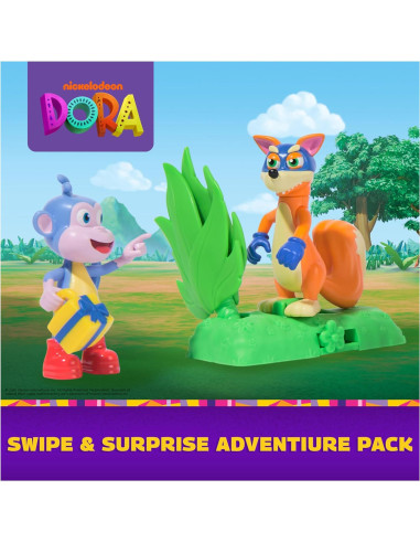 Paquete de Aventura Dora la Exploradora Spin Master con Boots y Swiper