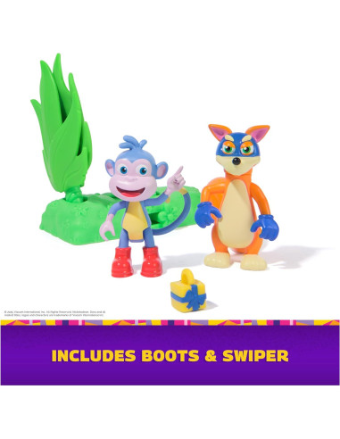 Paquete de Aventura Dora la Exploradora Spin Master con Boots y Swiper