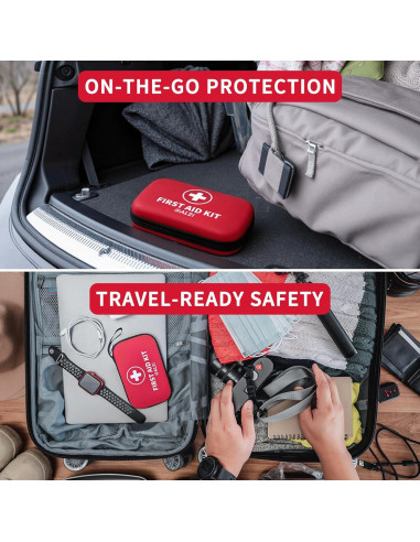 Kit de Primeros Auxilios 184 Piezas CorDx para Hogar y Viaje