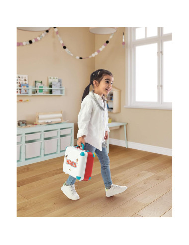 Maletín Médico Smoby - Juguete de Doctor con 12 Accesorios