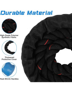 Cuerda de Salto con Peso ZEFEI-TOP 1.7 kg para Fitness 2