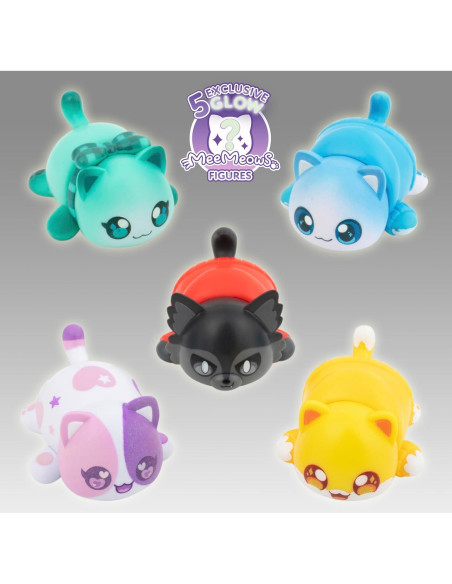 Figuras Coleccionables Brillantes en la Oscuridad Aphmau - 5 Piezas Figuras Coleccionables Brillantes en la Oscuridad Aphmau - 5 Piezas