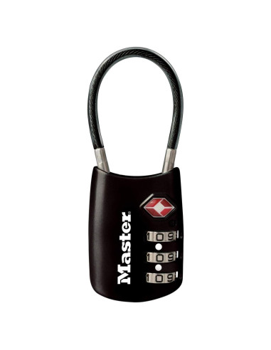 Candado de Equipaje Master Lock TSA 4688D Combinación 3 Dígitos