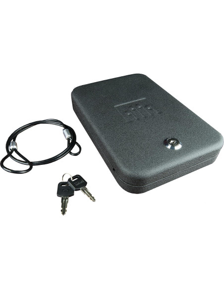 Caja Fuerte de Viaje GunVault NanoVault con Cerradura de Llave Caja Fuerte de Viaje GunVault NanoVault con Cerradura de Llave