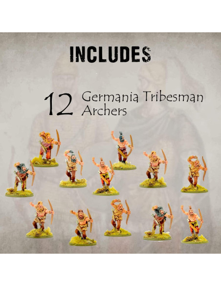 Miniaturas Warlord Games SPQR Arqueros de Tribus Germania 28mm Miniaturas Warlord Games SPQR Arqueros de Tribus Germania 28mm