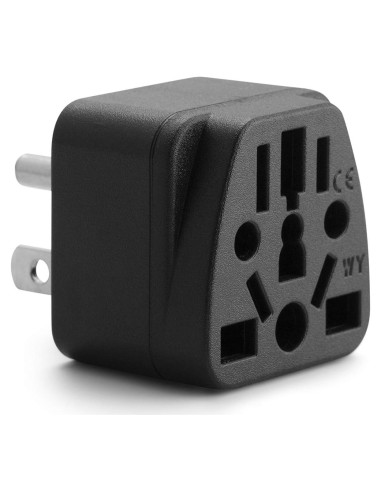 Adaptador de Enchufe de Viaje Unidapt Tipo B a USA 1-Pack