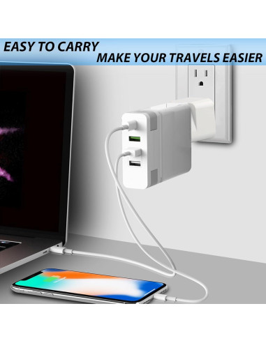 Adaptador de Enchufe Universal TiKeTaoKe - 3 Piezas Tipo B