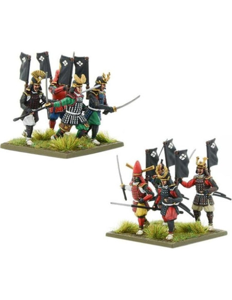 Miniaturas Samurai Warlord Games 28mm - 20 Figuras Plástico Miniaturas Samurai Warlord Games 28mm - 20 Figuras Plástico