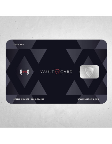 VAULTCARD - Protección RFID para tarjetas y pasaporte - 9g