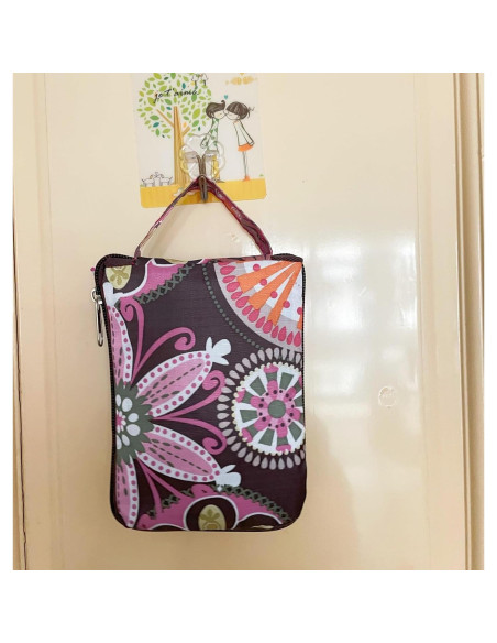 Bolsas de Compras Reutilizables Konish Plegables con Cremallera Bolsas de Compras Reutilizables Konish Plegables con Cremallera