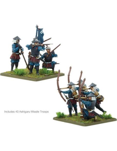 Ejército Inicial Samurai Warlord Games 28mm 100 Miniaturas Ejército Inicial Samurai Warlord Games 28mm 100 Miniaturas