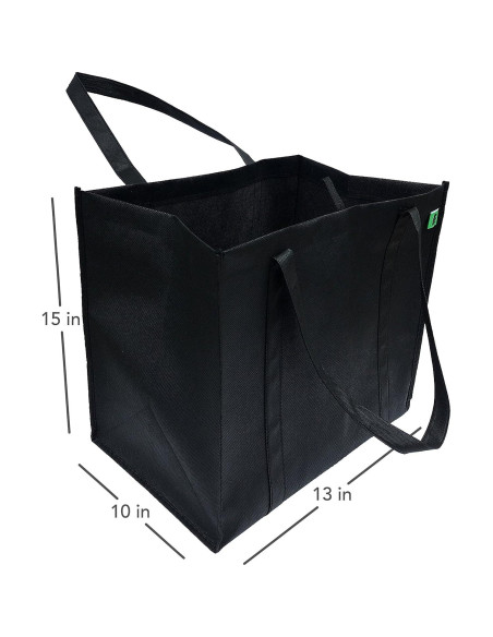 Juego de 5 bolsas reutilizables GoGreenBags grandes 38x33x25cm Juego de 5 bolsas reutilizables GoGreenBags grandes 38x33x25cm