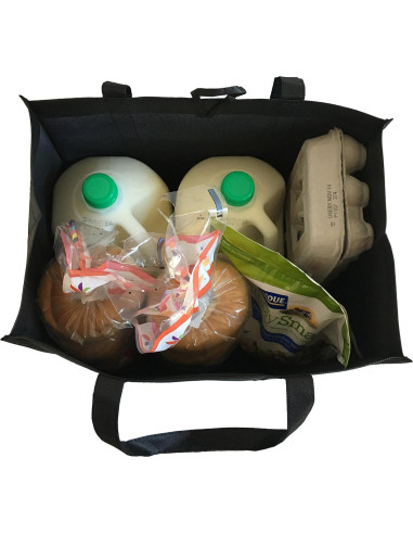 Juego de 5 bolsas reutilizables GoGreenBags grandes 38x33x25cm