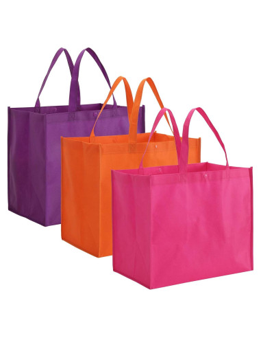 Bolsas de Compras Reutilizables Tosnail 12 Piezas 38x24cm