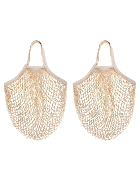 Bolsas de Malla de Algodón CABAX Reutilizables 2 Piezas 18.14 kg Bolsas de Malla de Algodón CABAX Reutilizables 2 Piezas 18.14 kg