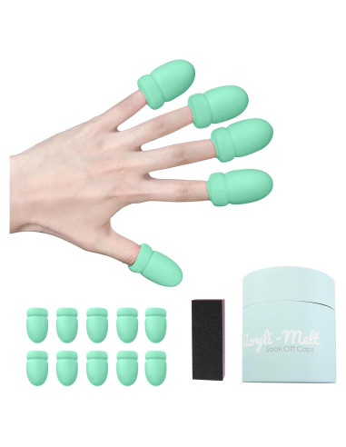 Kit de Removedor de Esmalte en Gel Magnetic Time - Verde Corto