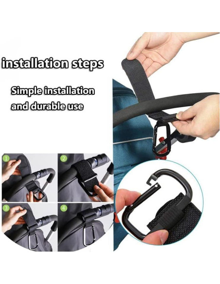 Gancho de seguridad Searoam para barco - Acero inoxidable - 30KG Gancho de seguridad Searoam para barco - Acero inoxidable - 30KG